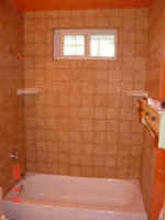 �6" x 6" Porcelain Tile, 2 Corner Soap Dishes.��