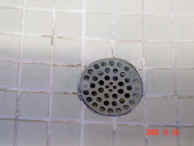 Shower Drain - Before