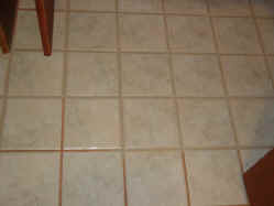 During Grout Coloring